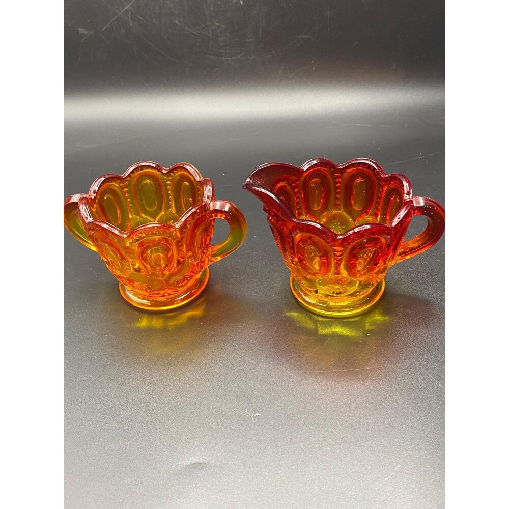 Moon n Star Amberina Cream n Sugar Set